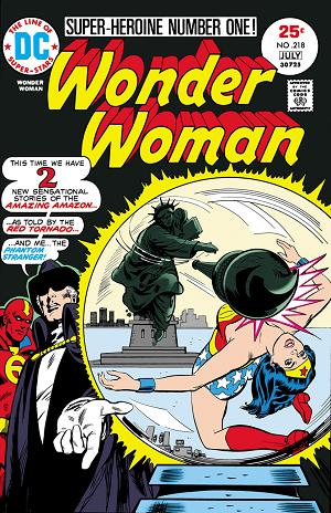 Wonder Woman #218 cover