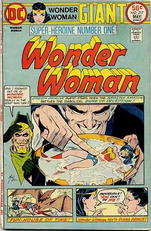 Wonder Woman #217 cover