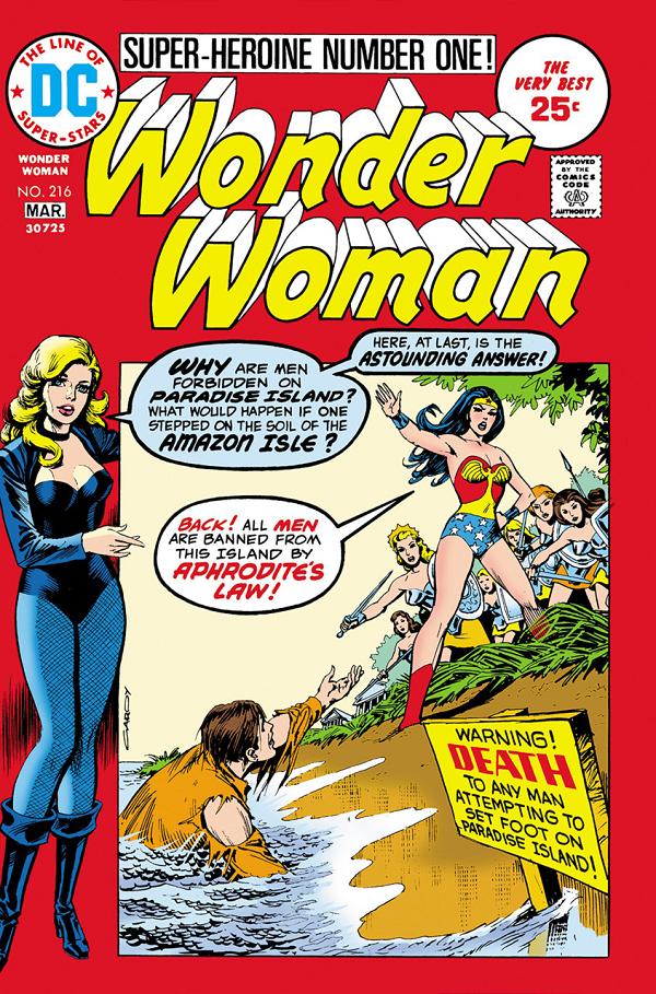 Wonder Woman #216 null cover