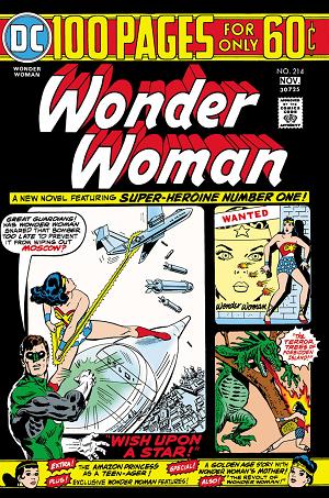 Wonder Woman #214 cover