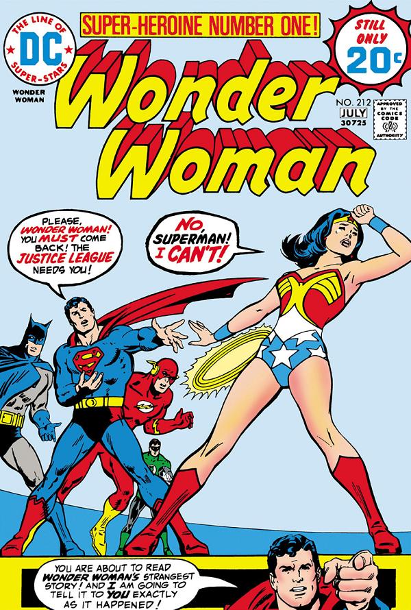 Wonder Woman #212 null cover