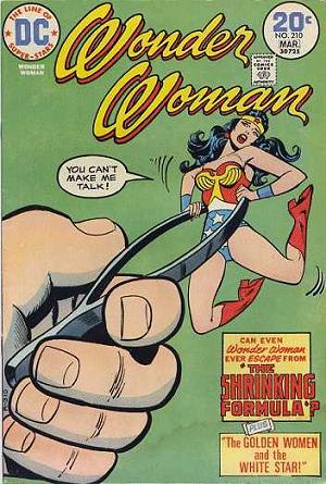 Wonder Woman #210 cover