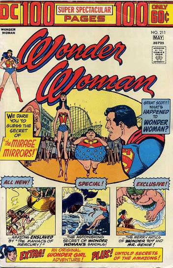 Wonder Woman #211 null cover