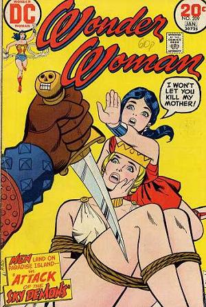 Wonder Woman #209 cover