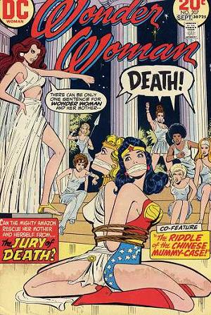 Wonder Woman #207 cover