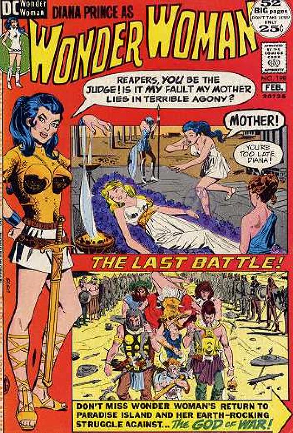 Wonder Woman #198 null cover