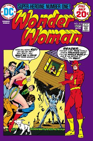 Wonder Woman #213 cover