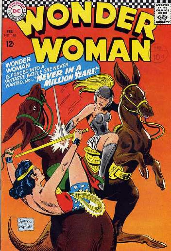 Wonder Woman #168 null cover