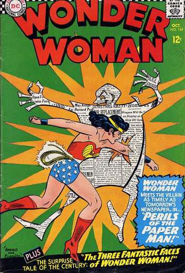 Wonder Woman #165 null cover