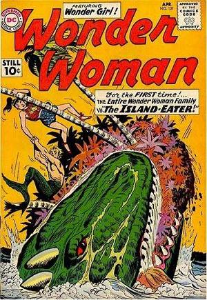 Wonder Woman #121 cover