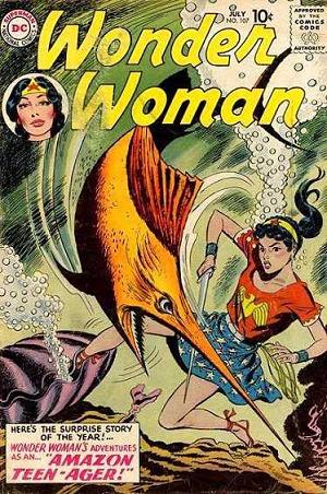 Wonder Woman #107 cover