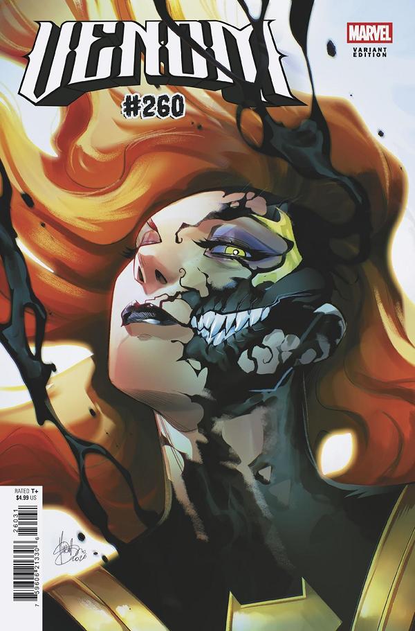Venom #260 MIRKA ANDOLFO VENOM VARIANT [QIB] cover