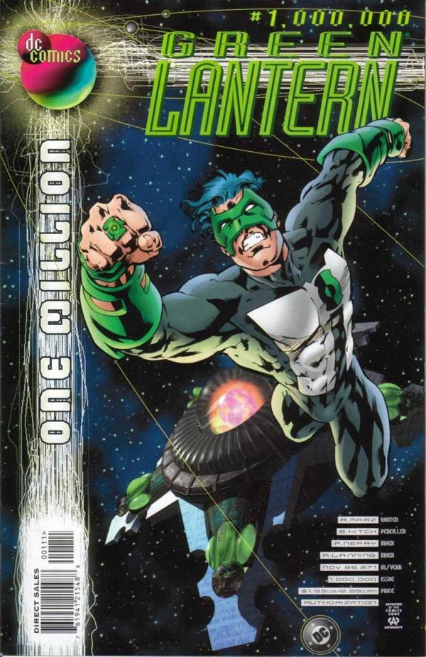 Green Lantern #1000000 null cover