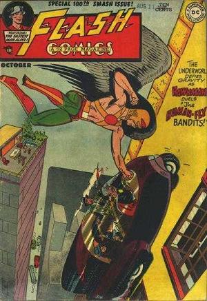 Flash Comics #100 cover