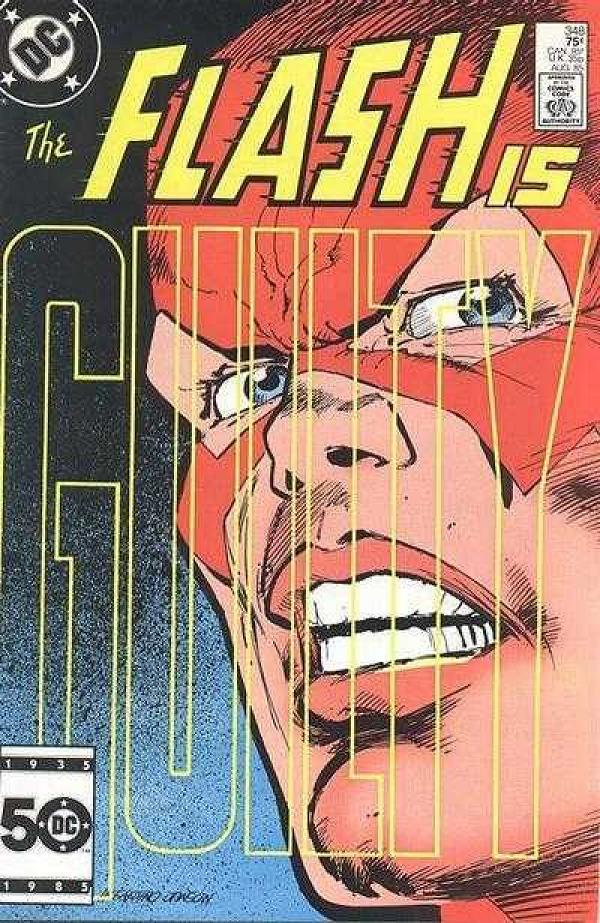 The Flash #348 null cover