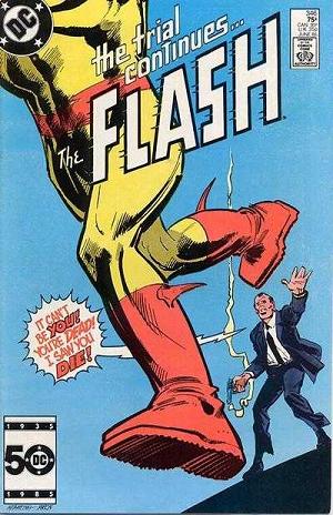 The Flash #346 cover