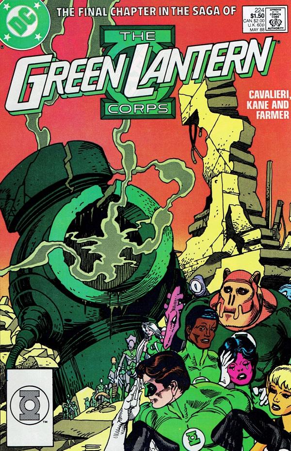 The Green Lantern Corps #224 null cover