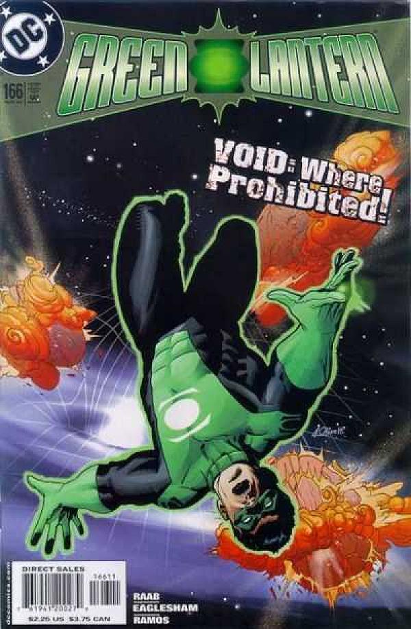 Green Lantern #166 null cover