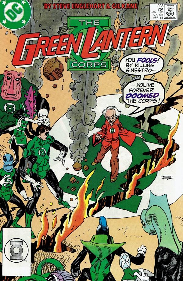 The Green Lantern Corps #223 null cover