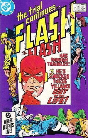 The Flash #342 cover