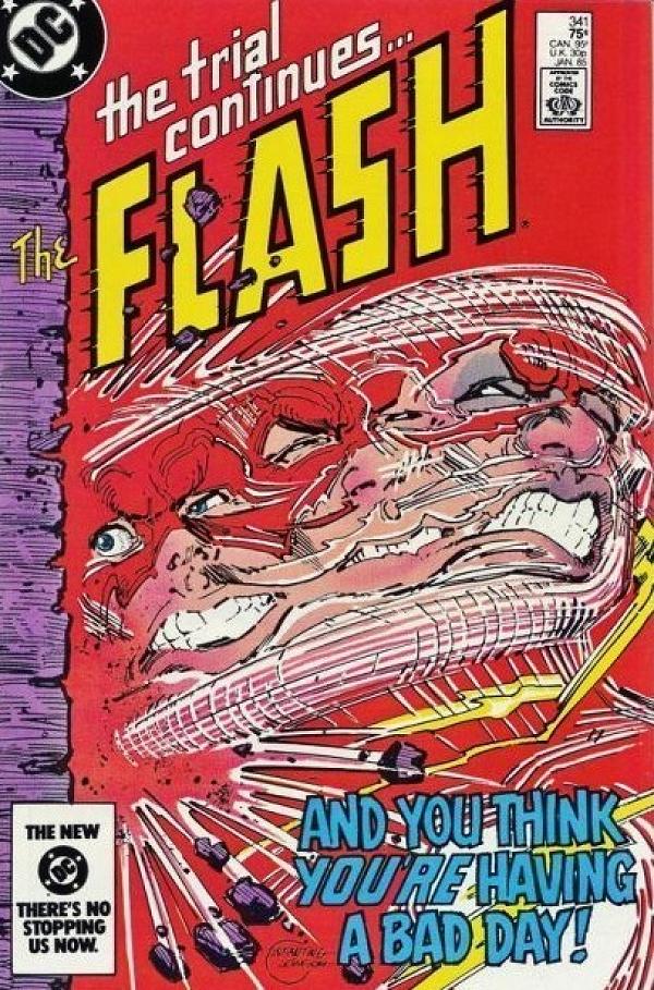 The Flash #341 null cover