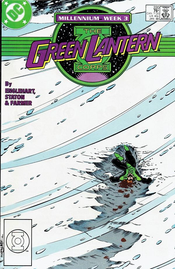 The Green Lantern Corps #220 null cover