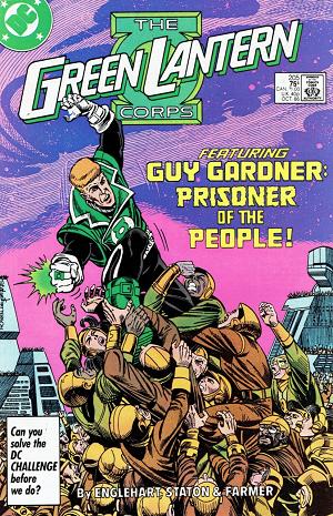 Green Lantern #205 cover