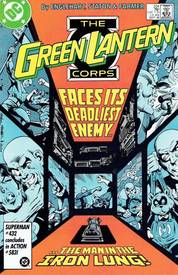 Green Lantern #204 null cover