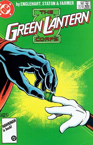 Green Lantern #203 cover