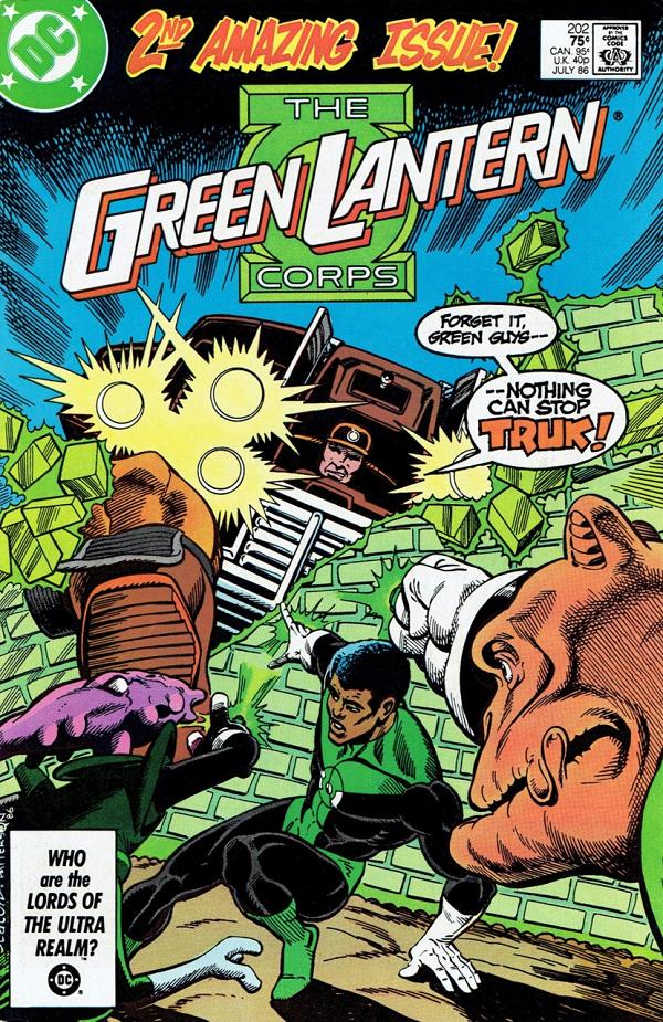 Green Lantern #202 null cover