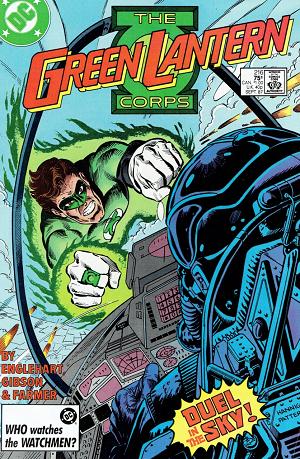 The Green Lantern Corps #216 cover