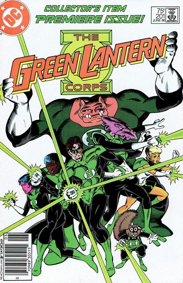 Green Lantern #201 null cover