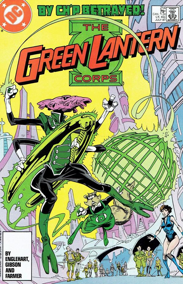 The Green Lantern Corps #214 null cover