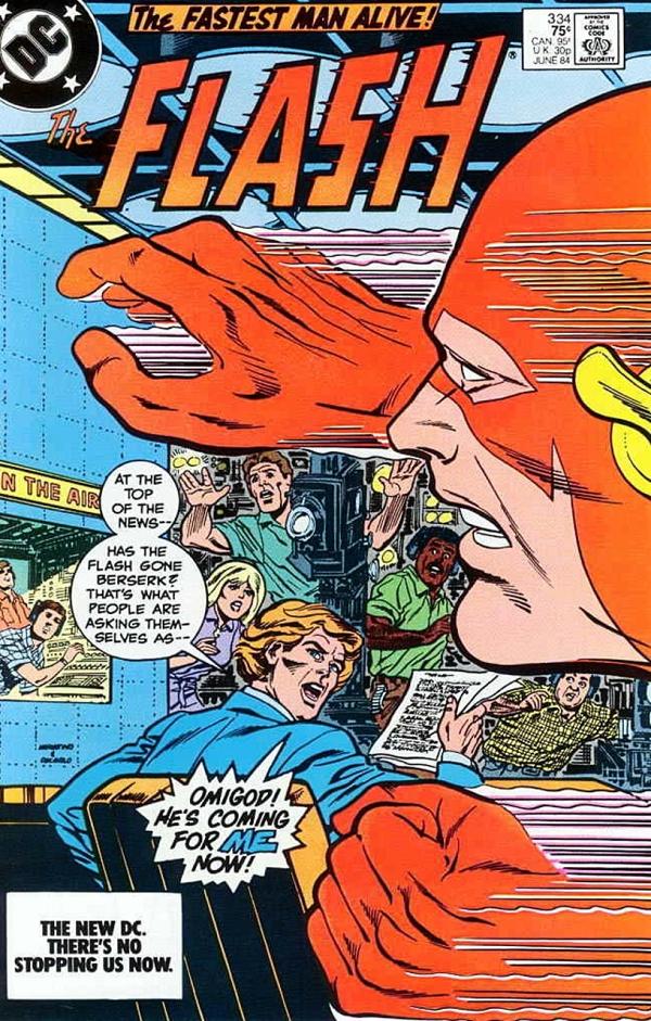 The Flash #334 null cover