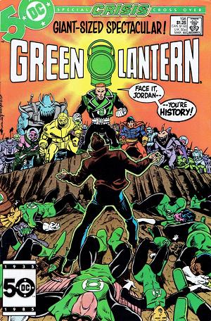 Green Lantern #198 cover