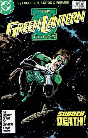 The Green Lantern Corps #212 cover