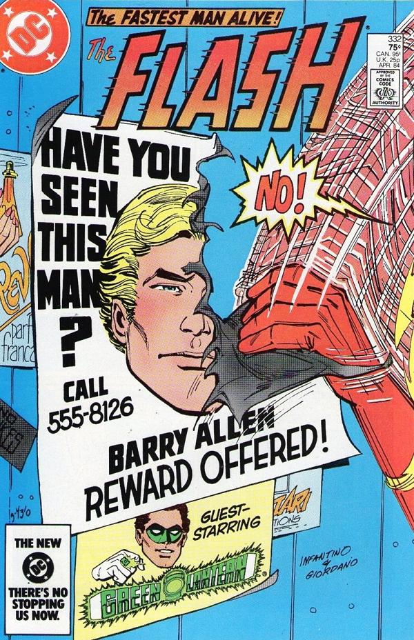 The Flash #332 null cover