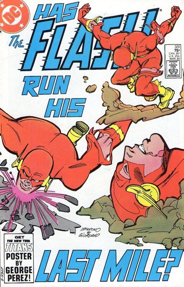 The Flash #331 null cover