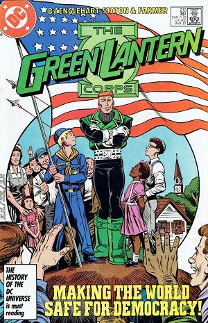 The Green Lantern Corps #210 cover