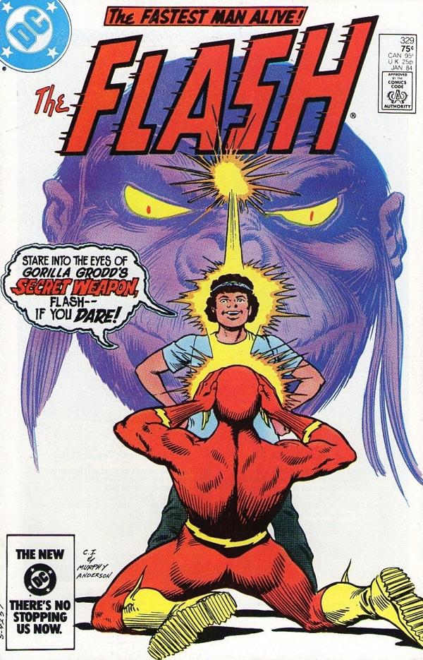 The Flash #329 null cover
