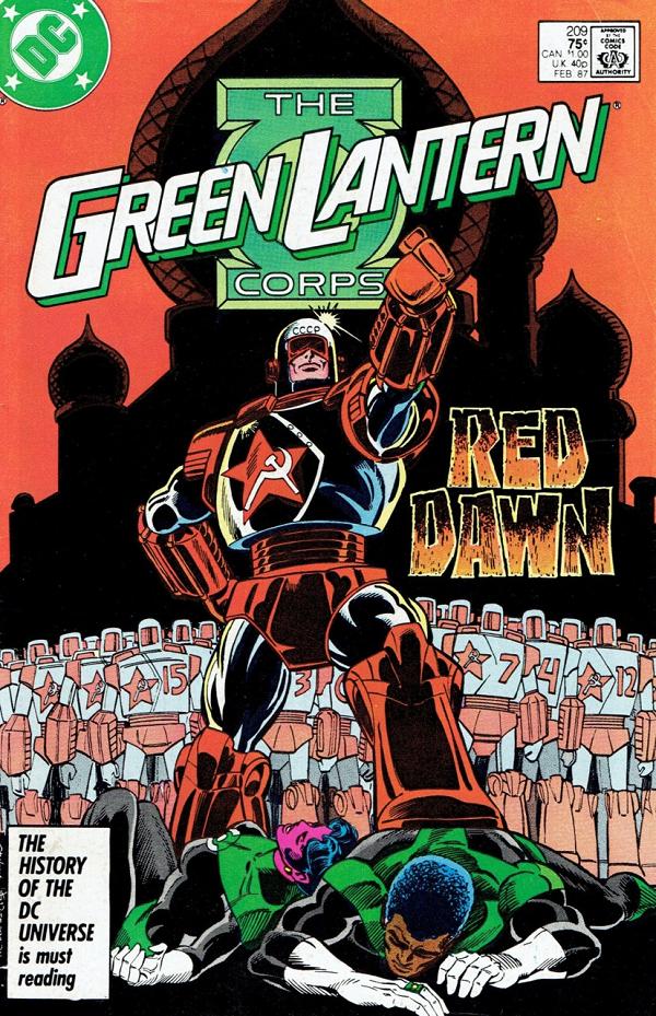 The Green Lantern Corps #209 null cover