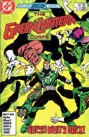 The Green Lantern Corps #207 cover