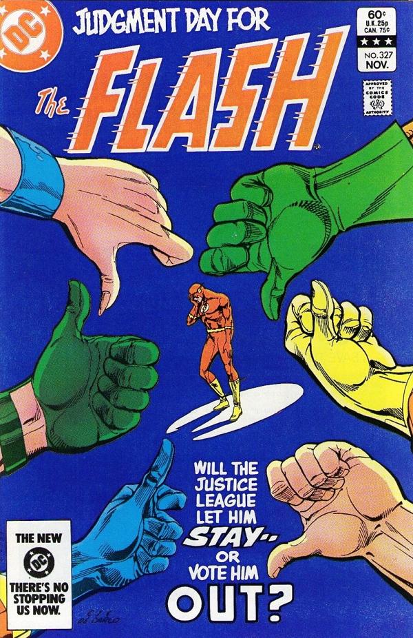 The Flash #327 null cover