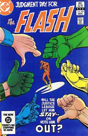 The Flash #327 cover