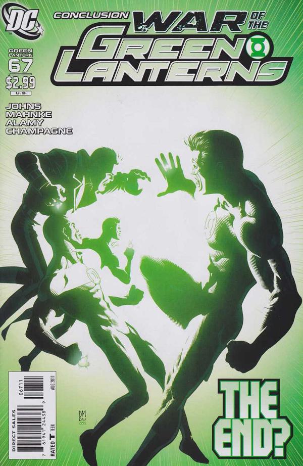 Green Lantern #67 null cover