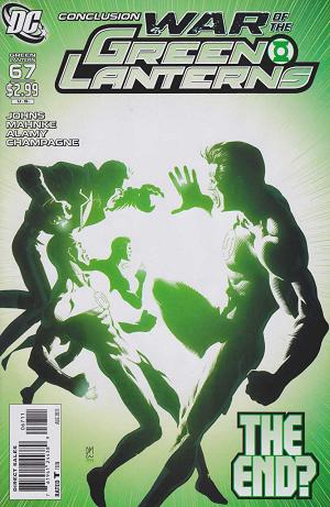 Green Lantern #67 cover