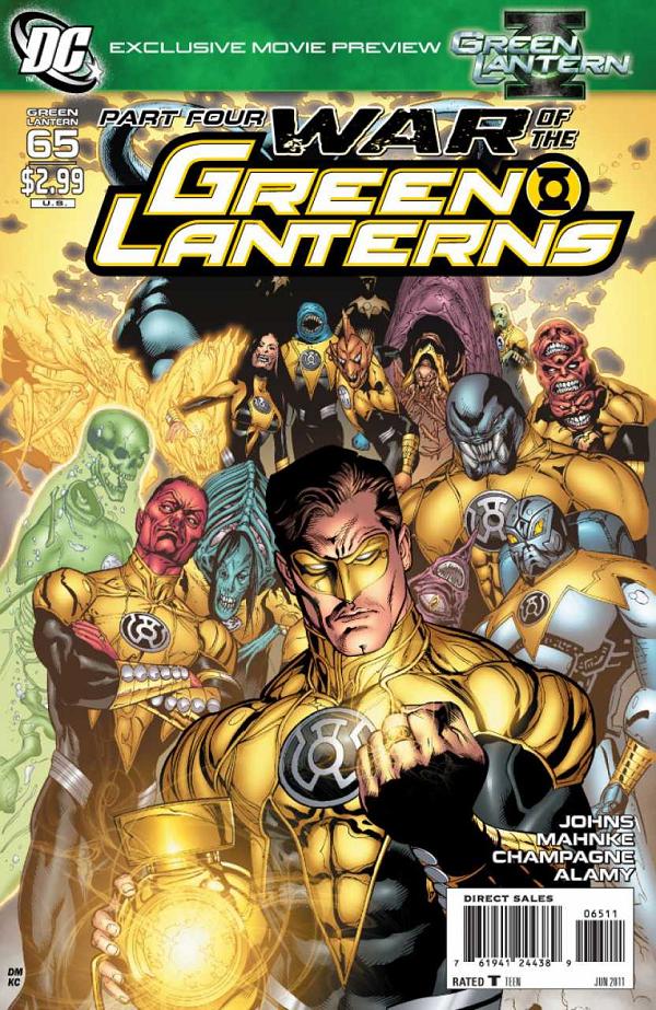Green Lantern #65 null cover