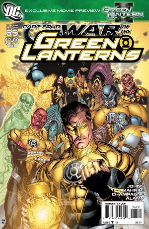 Green Lantern #65 cover