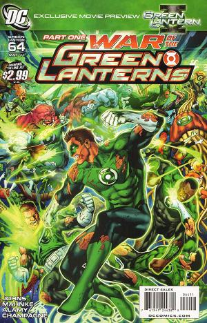 Green Lantern #64 cover
