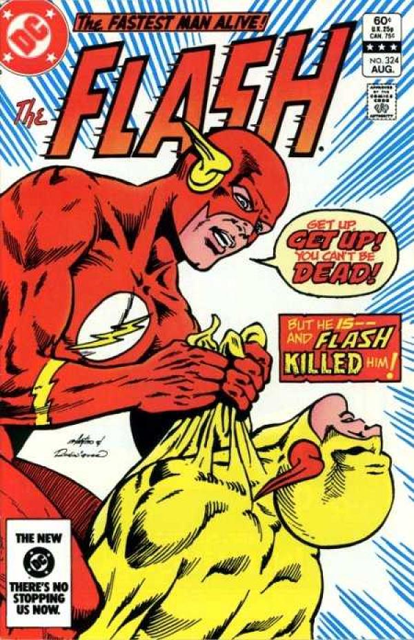 The Flash #324 null cover